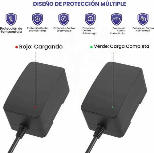 Vista 7 de Cargador de scooter eléctrico de 24 V para Razor E100 E125 E150 E175 E200 E300 MX350 Dirt Bike Pocket Mod Dirt Quad Motocicleta Scooter Cargador