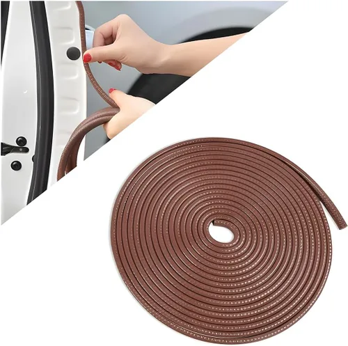 Vista 16 de Protector de borde para puerta de automóvil, sello de goma universal en forma de U, protectores de borde de barco de aluminio, no requiere
