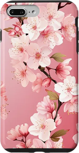 Vista 12 de Japan Pink Flower Sakura Florist Anime Cherry Blossom Case for iPhone 17