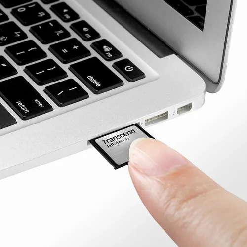 Vista 3 de Transcend JetDrive Lite 130 tarjeta de expansión de almacenamiento para Macbook Air de 13 pulgadas