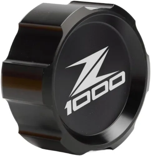 Vista 9 de KAnduo M for Kawasaki Z750 Z1000 Z800 Rear Brake Fluid Reservoir Cap Fits for MT07 MT09 MT03 R1 R6 Y (Color : MT Black)
