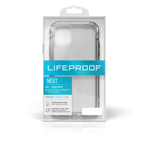 Vista 6 de LifeProof NEXT SERIES - Funda para iPhone 11 Pro Max, cristal negro (transparente/negro)