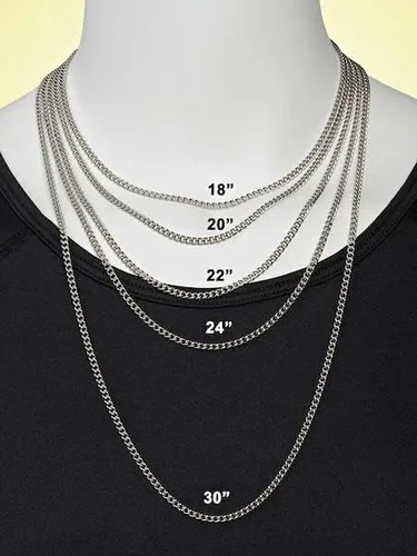 Vista 5 de Shields of Strength Collar de cruz de lineman para hombre - Juan 14, Acero inoxidable
