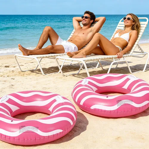 Vista 8 de 1 juego de flotadores para tumbonas de piscina para adultos, extra grande, flotadores inflables para piscina, flotadores de agua para piscina, lago
