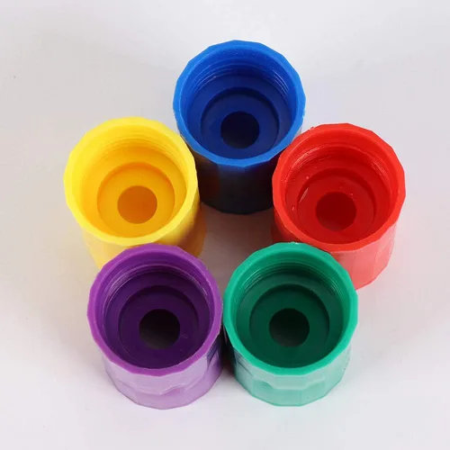 Vista 7 de Conectores de botella Tubo de ciclón para experimento científico Vórtice Botella Conector de agua Ciencia Ciclón Tubo Experimento Herramienta Rojo