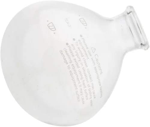 Vista 5 de Flameer Syphon - Cafetera al vacío, sifón de sifón y espolvoreo superior, piezas de percoladores de café, 5 tazas debajo