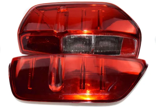 Vista 7 de Cubierta de la lámpara de la luz trasera trasera izquierda y derecha trasera para Nissan D40 Navara Frontier Pickup 2005-2012