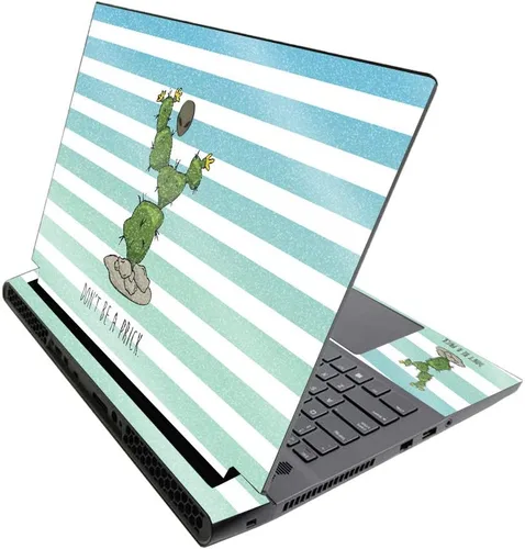 Vista 282 de MightySkins - Skin brillante con purpurina para Alienware M17 R3 (2020) y M17 R4 (2021) - Diversión de los años 90 Acabado duradero con purpurina