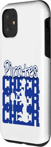Vista 17 de Pirates Cheer Back to School Cheerleading Spirit B Case for iPhone 16