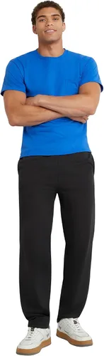 Vista 5 de Hanes EcoSmart Pantalones deportivos para hombre, de vellón, pantalones deportivos con parte inferior abierta, 30.5 pulgadas