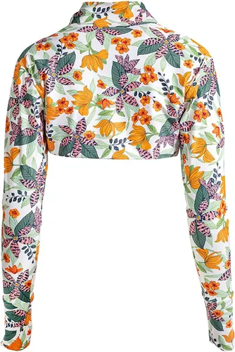 Vista 3 de Coolibar UPF 50+ Kaycos Shrug para mujer - Protección solar