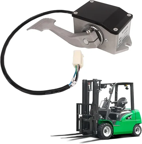 Vista 3 de EFP‑005 Acelerador de pedal de acelerador de repuesto para EV Curtis Acelerador Acelerador eléctrico Acelerador de aleación de metal Acelerador