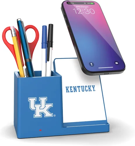 Vista 23 de SOAR NCAA - Soporte de carga inalámbrico unisex para teléfono celular y organizador de escritorio Color del
