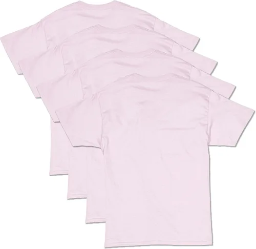 Vista 2 de Hanes ComfortSoft - Camiseta de manga corta para hombre (paquete de 4)