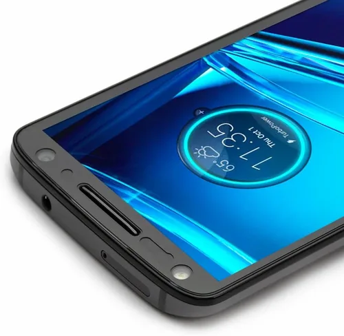 Vista 6 de ArmorSuit MilitaryShield - Protector de pantalla para Motorola Droid Turbo 2, cobertura máxima, película transparente HD antiburbujas