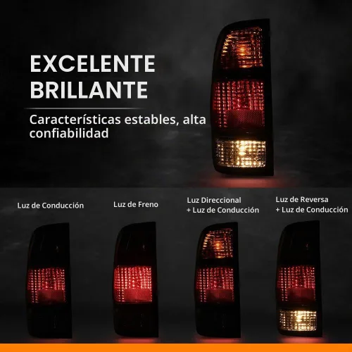 Vista 3 de G-PLUS Conjunto de luces traseras con arnés de cableado, compatible con Toyota Tundra de cabina regular y de acceso 2000-2006, NO es compatible