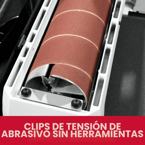 Vista 7 de JET Lijadora de tambor de 22 pulgadas con soporte abierto, 1-3/4 HP, 1Ph 115V (modelo JWDS-2244)