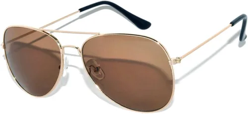Vista 51 de OWL Paquete de 12 lentes de sol de aviador a granel de metal dorado, plateado, marco negro para hombres y mujeres, gafas de fiesta