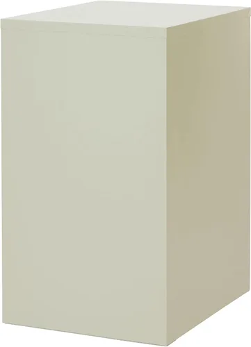 Vista 6 de OSP Home Furnishings - Archivador de metal con 2 cajones con cierre, color marrón Beige Bronceado