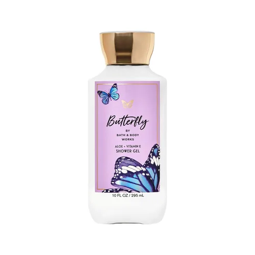 Vista 3 de Bath & Body Works - Gel de ducha Signature Collection para mujeres, 10 onzas líquidas (Aloe & Palm)