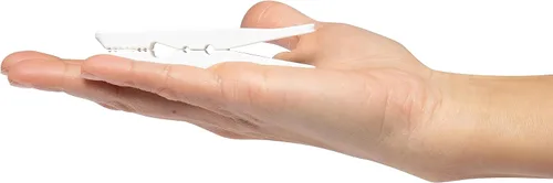 Vista 4 de Plasti-Flex Alfileres de ropa – Alfileres de ropa de plástico resistente – Pinzas para colgar ropa, secar, recortar – Clips de lavandería para secar