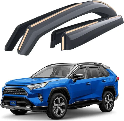 Vista 9 de Goodyear Deflectores de ventana de canal inastillables para Nissan Altima 2019-2026, protectores de lluvia, viseras de ventana para automóviles
