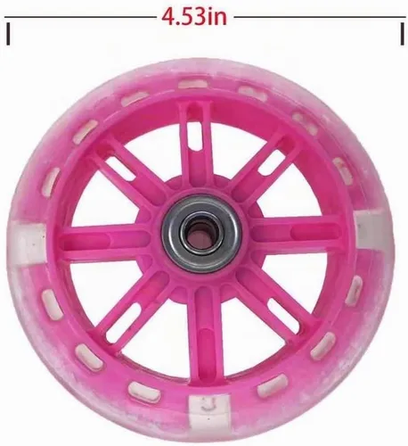 Vista 4 de Ruedas de entrenamiento para bicicleta, rueda de silencio flash compatible