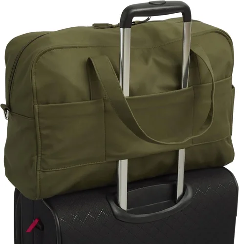 Vista 4 de Vera Bradley - Bolsa de viaje de fin de semana Weekender de algodón para mujer