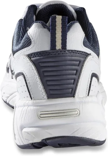 Vista 9 de Guide Gear Zapatos de caminar con cordones para hombre, zapatos cómodos para el trabajo, trabajo casual, Blancoazul marino