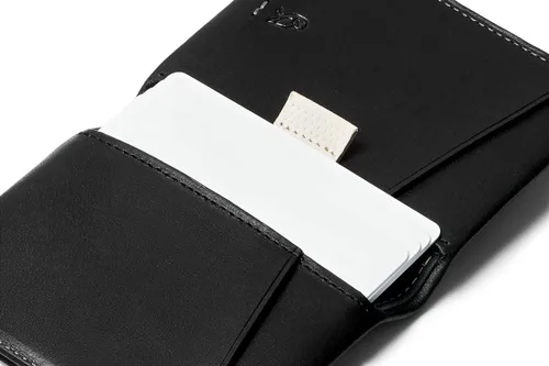 Vista 3 de Bellroy Manga delgada - Edición premium billetera delgada de cuero Negro - Cartera delgada