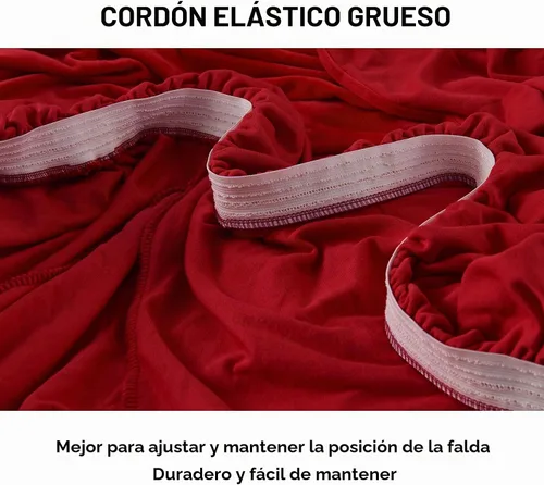 Vista 4 de NICEEC Funda para Sofá Súper Suave de 1 Pieza Funda Roja para Sofás Elástica Universal de Spandex Fundas para Sofá para Sala de Estar Fácil Ajuste