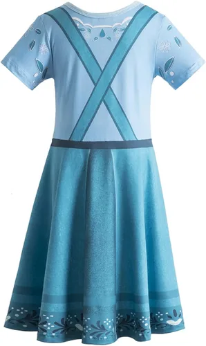 Vista 2 de Ruikajia Mirabel Vestido Isabela Madrigal Vestido Princesa Trajes Encanto Julieta