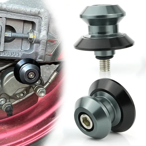 Vista 8 de Xitomer M8 X1.25 Carretes de brazo oscilante universales para motocicleta/Tornillo de soporte de brazo oscilante para GSX-R600/750/1000, SV