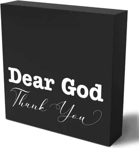 Vista 11 de Regalos religiosos para mujeres, regalos cristianos, caja de madera cristiana, decoración de escritorio, versículos de la Biblia, decoración