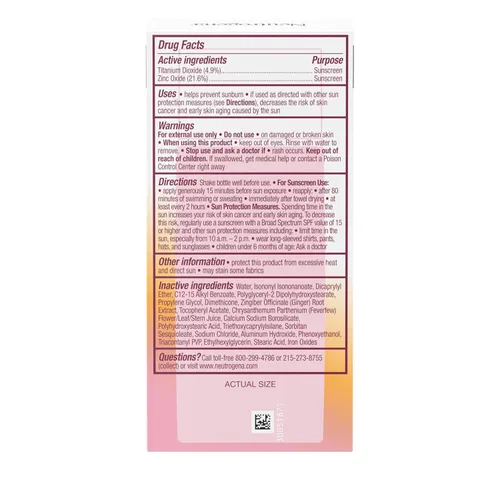 Vista 8 de Neutrogena Purescreen+ - Protector solar mineral invisible de defensa diaria para rostro con SPF 30, protector solar mineral de amplio espectro