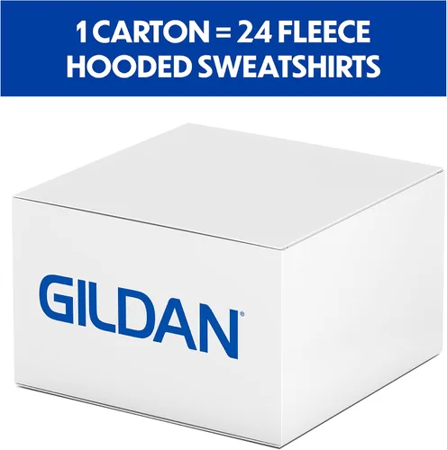 Vista 10 de Gildan Sudadera con capucha y cremallera completa para hombre