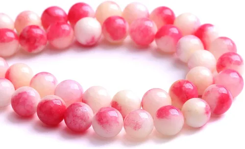 Vista 21 de 4MM 86 piezas Cuentas sueltas de piedra natural de amazonita calcedonia para hacer joyería DIY Pulsera Collar 1 hebra