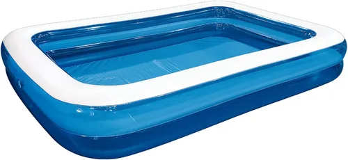 Vista 8 de Piscina inflable para niños al aire libre rectangular para niños (máximo 61 x 42.5 x 18 pulgadas)