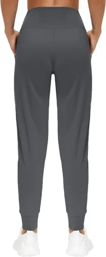 Vista 2 de THE GYM PEOPLE - Pantalones deportivos ajustados para mujer, ligeros, para entrenamiento, yoga, correr y descanso