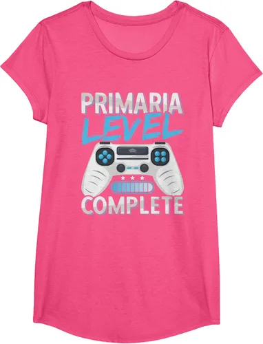Vista 17 de Camiseta completa de diploma de escuela primaria de graduación, Negro