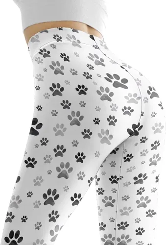 Vista 7 de NDISTIN Leggings de cintura alta con control de abdomen para mujer, para deportes, correr, gimnasio, fitness, entrenamiento, yoga, pantalones