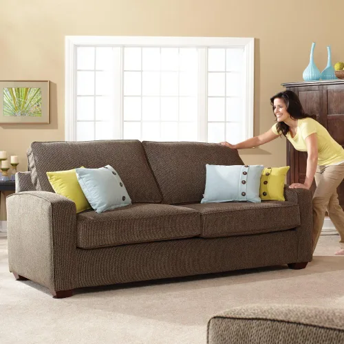 Vista 4 de Deslizadores de muebles reutilizables para superficies tapizadas, 4702995N