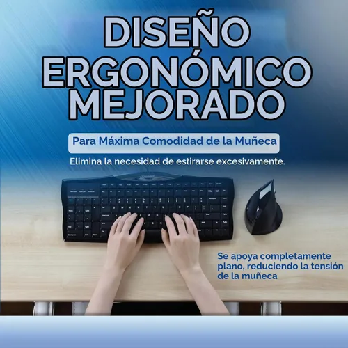 Vista 5 de Evoluent R3K - Teclado derecho de alcance reducido con conexión USB con cable y teclas de tacto suave, color negro