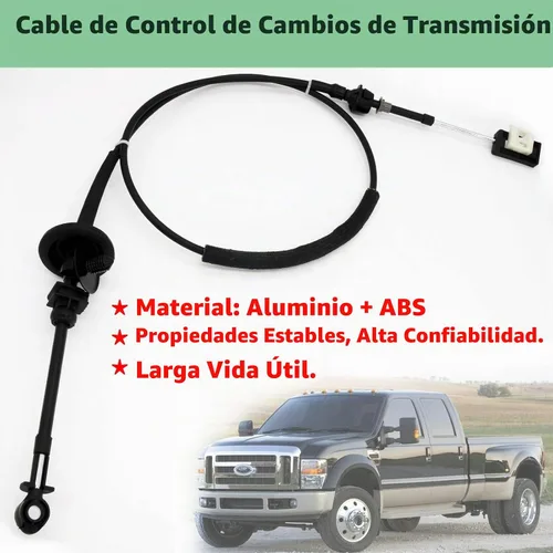 Vista 4 de XC3Z-7E395-DA Cable de control de cambio de transmisión automática, compatible con motores Ford F-250 F250 Super Duty Excursion 1999-2004 5.4L 6.8L