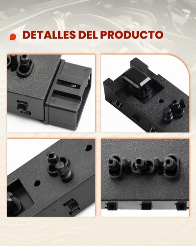 Vista 7 de Interruptor de ajuste del asiento del conductor de 10 vías para F150 F250 F350 2009-2014