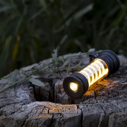 Vista 3 de Barebones Edison Light Stick – Lámpara LED recargable USB y linterna con 7 modos, tiempo de funcionamiento de más de 40 horas, accesorios de camping