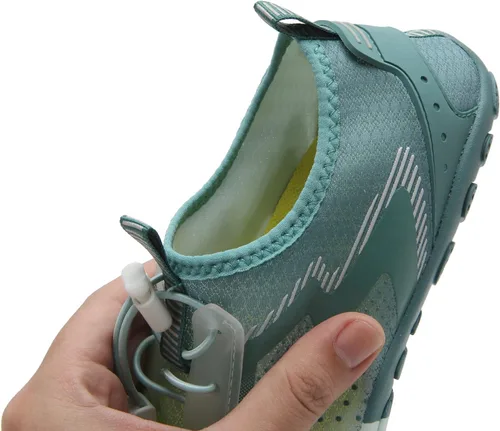 Vista 5 de Zapatos deportivos para el agua, para hombres, de secado rápido, calzado deportivo para usar al aire libre, ir en kayak, lancha, senderismo, surf