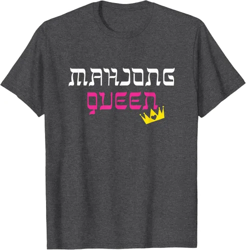 Vista 3 de Mahjong Queen Shirt: Mahjongg Mah-jong Chinese Jewish Game