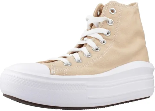 Vista 7 de Converse Chuck Taylor® All Star® Move - Plataforma unisex para niños grandes Negro/sal rosa/blanco
