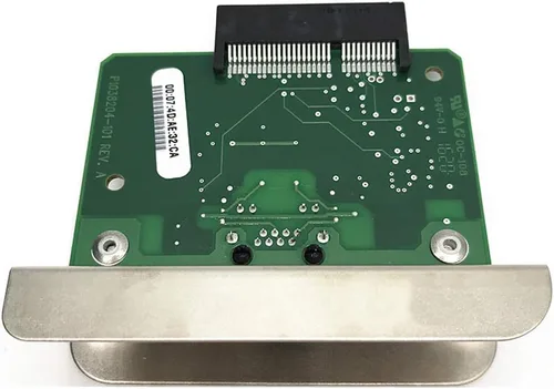 Vista 2 de PARTS P1037974-001 Tarjeta de red interna con cable para Zebra ZT210 ZT220 ZT230 ZT200 Series Impresora Térmica Servidor de Impresión Ethernet Port